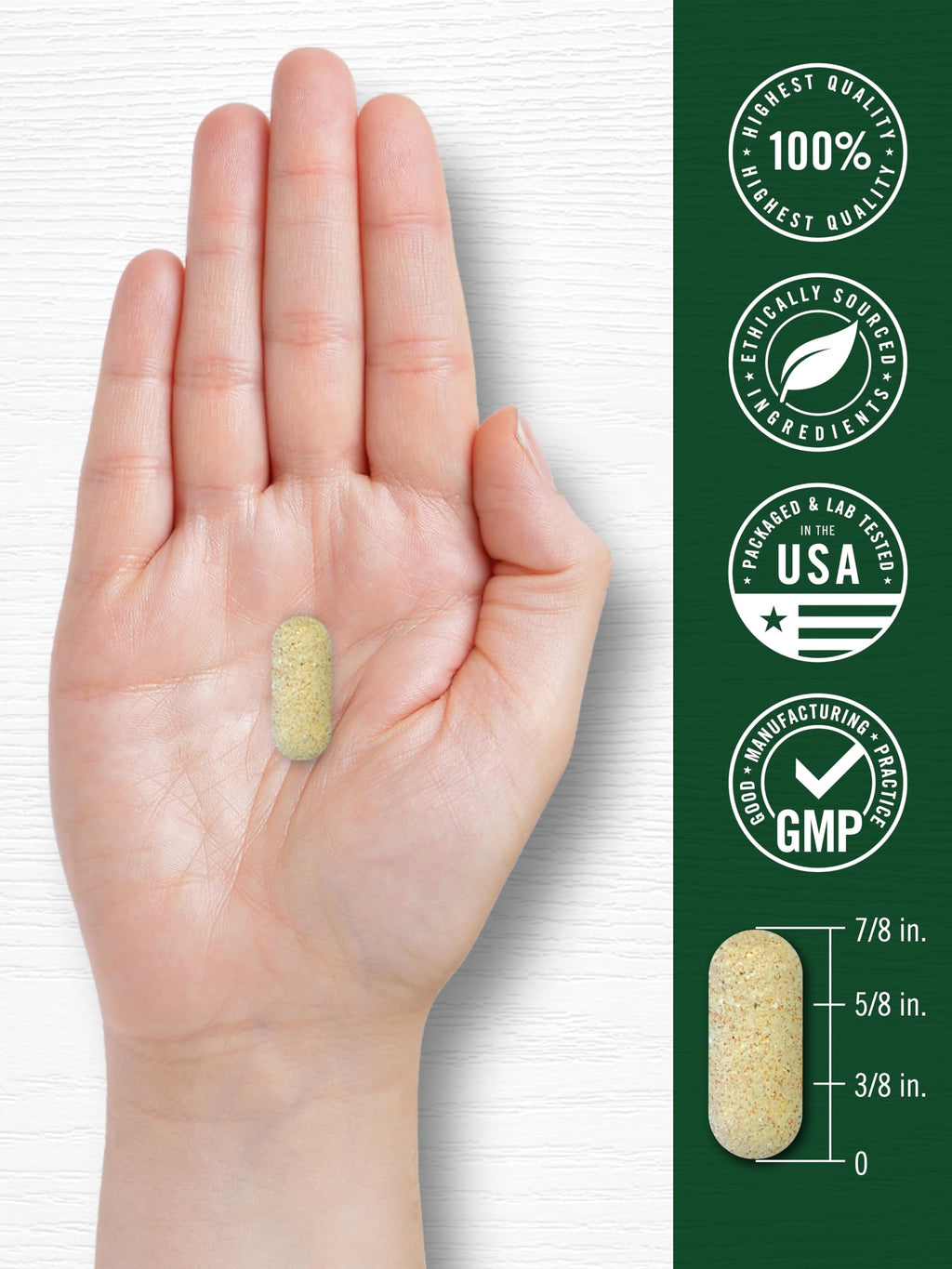 Carlyle Bee Pollen Supplement 1000mg - 200 Caplets - image 7