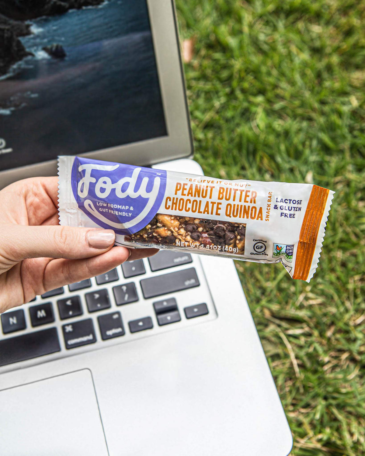 Fody Peanut Butter Chocolate Quinoa Snack Bars - 12 Count - image 6
