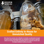 Vesper Mushrooms Liquid Extract - Double Extraction with Wild