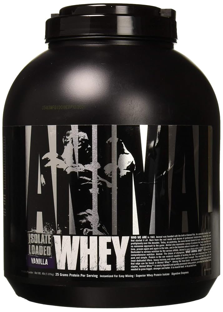 Animal Whey Isolate Protein Powder for Post Workout - 4 lbs - image 2