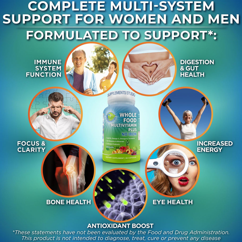 SUPPLEMENTS STUDIO Vegan Whole Food Multivitamin