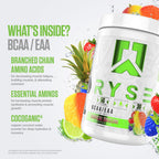 RYSE Up Supplements BCAA EAA Powder Tropical Snocone - 30 Servings - image 4