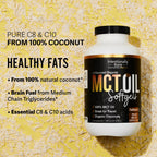 Intentionally Bare Organic MCT Oil C8 & C10 Softgels - 300 Count - image 4