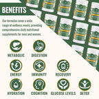 Sundhedsliv Super Greens Powder with Shilajit & Adaptogens - 30 Servings - image 4