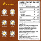 OLOBIO 11 Mushroom Coffee Powder for Focus & Energy - 5.3 oz - image 2