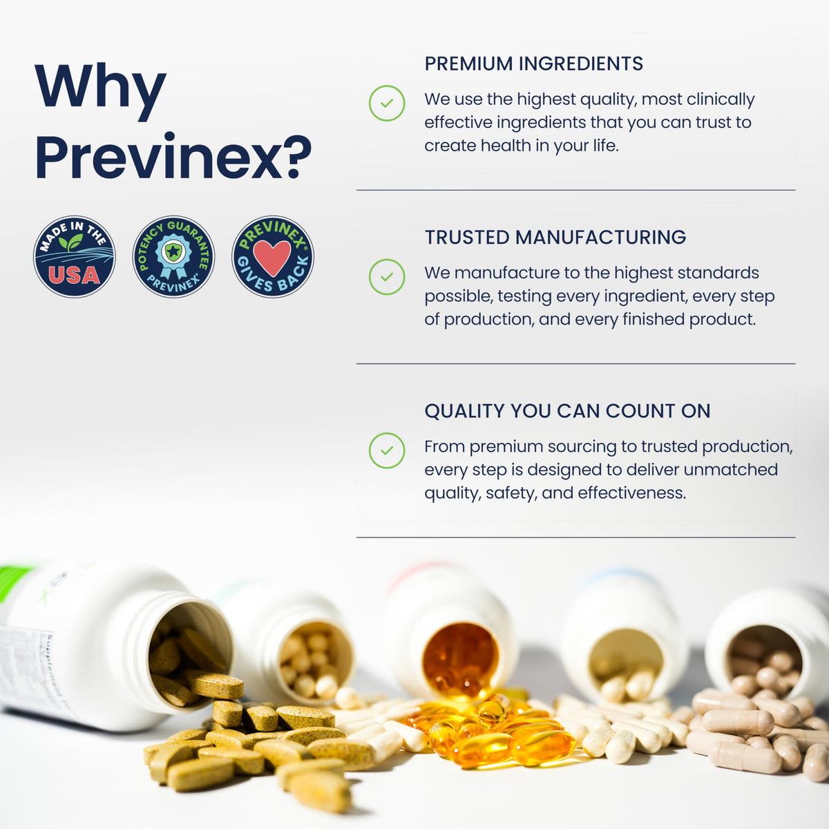 Previnex Probiotic Advanced Strength 30B CFU - 56 Capsules - image 3