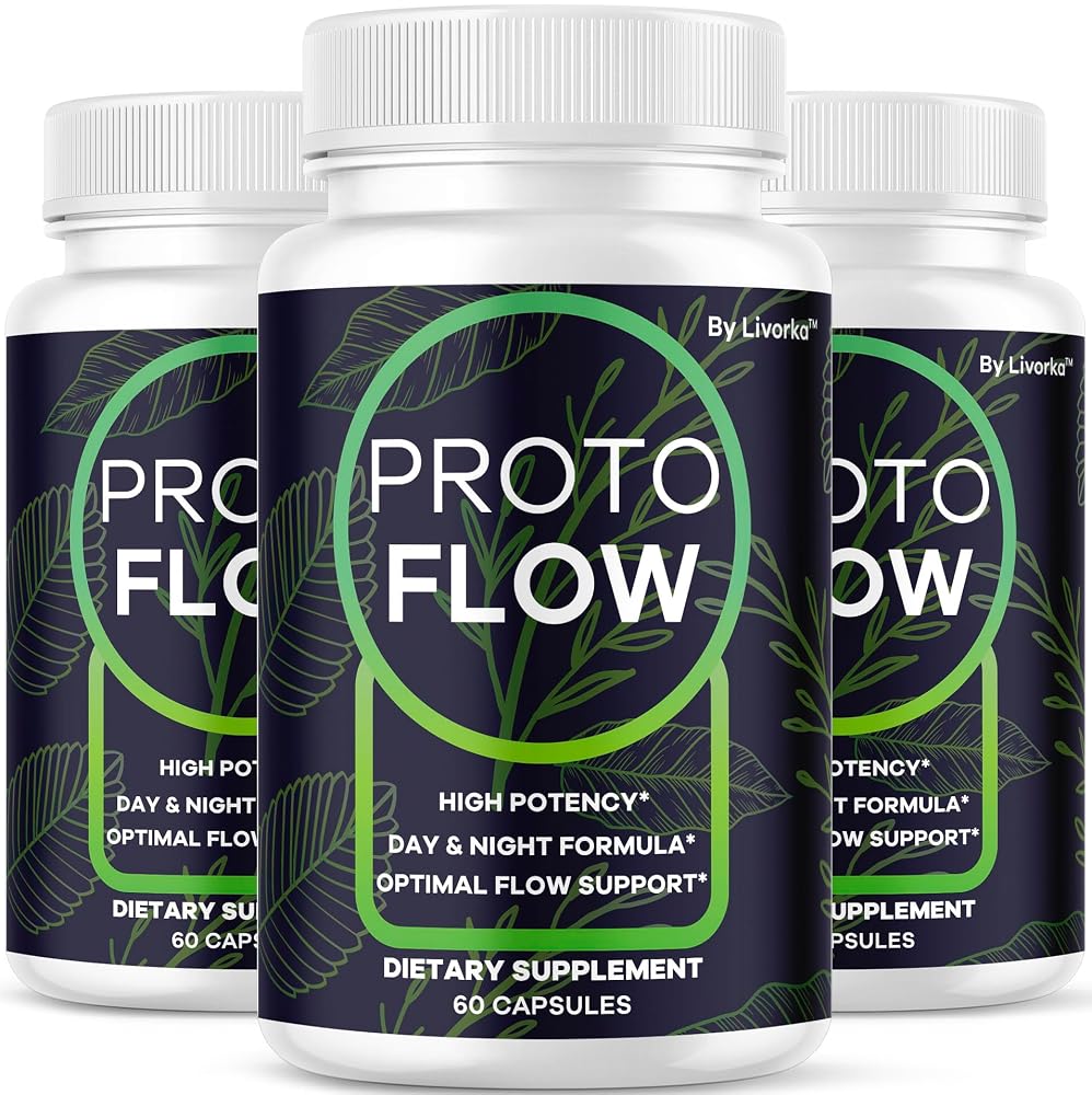 LIVORKA Proto Flow Support Supplement for Men - 180 Capsules