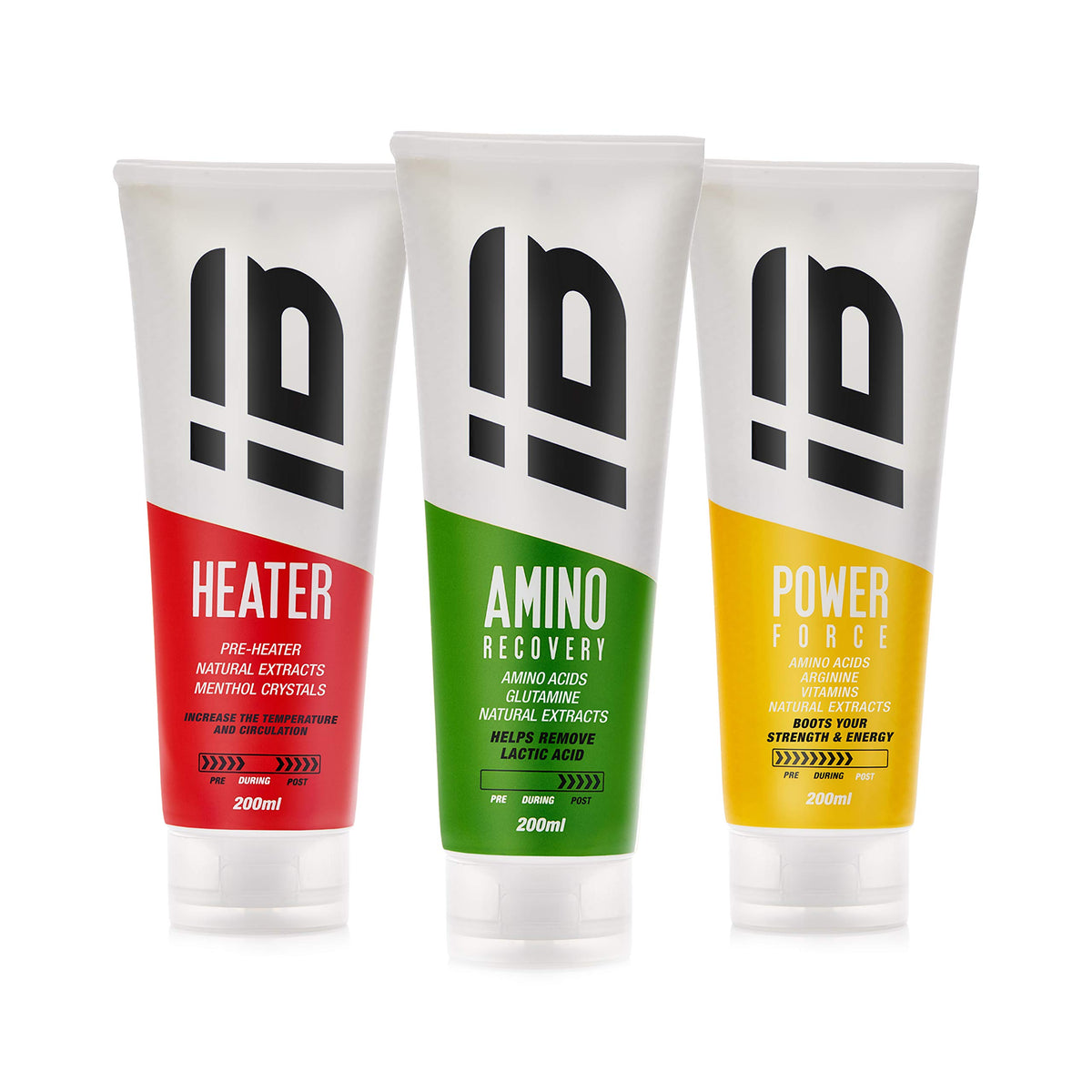 IB Performance KIT 3 INBIKE Creams for Muscle Prep - 3 Count