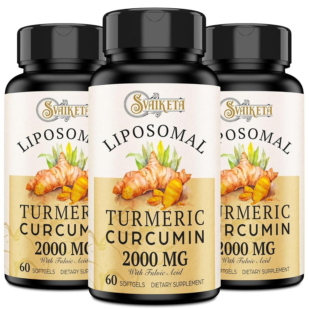 Svaiketa Liposomal Turmeric Curcumin Supplement
