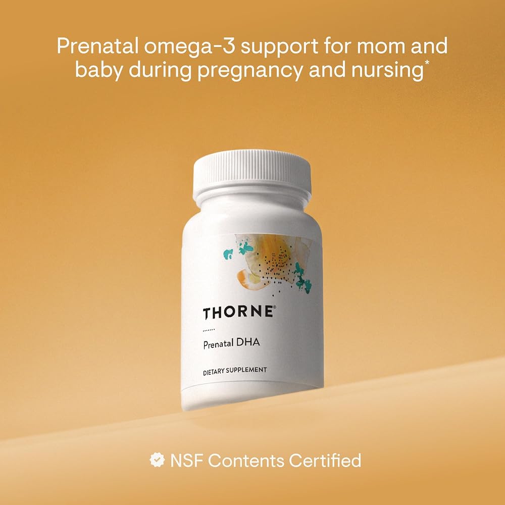 THORNE Prenatal DHA Omega-3 Fish Oil - 60 Softgels - image 2
