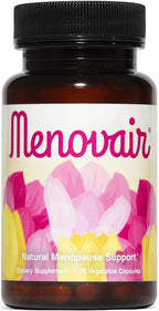 Menovair Natural Menopause Support Supplement for Women - 30 Vegetarian Capsules