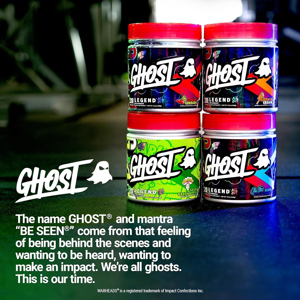 GHOST Legend All Out Pre-Workout Powder - 20 Servings