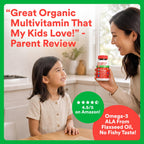 SmartyPants Organic Kids Multi & Omegas 3 Gummies - 120 Count - image 8