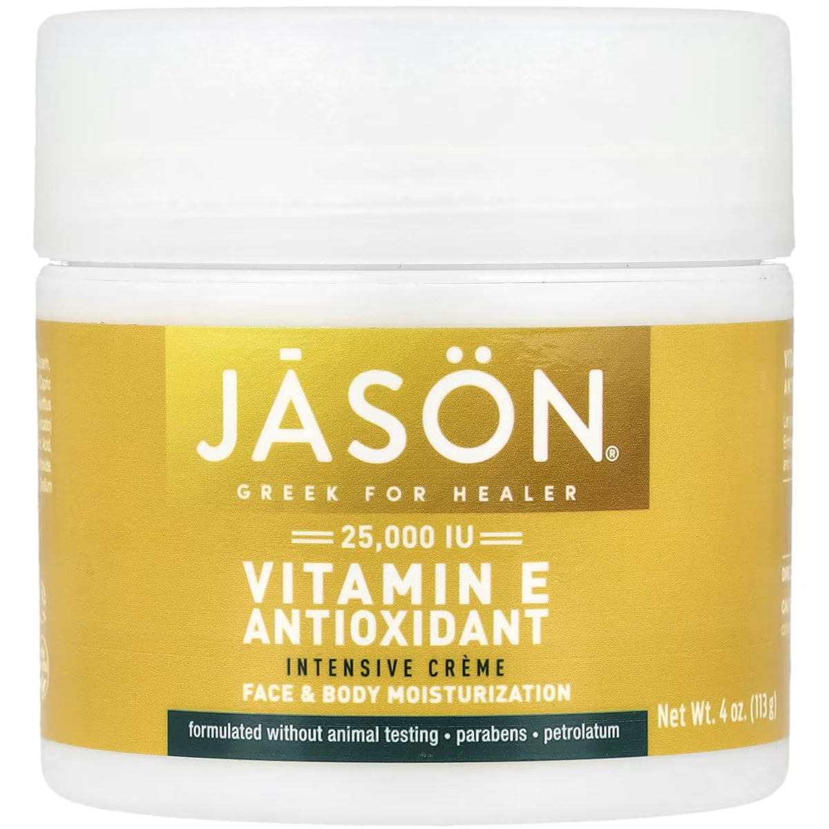 JASON NATURAL PRODUCTS Super E Creme 25000 IU - 4 oz