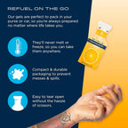 Transcend Foods Mini Orange Gel (.6 oz) Fast-Acting Carb Gel