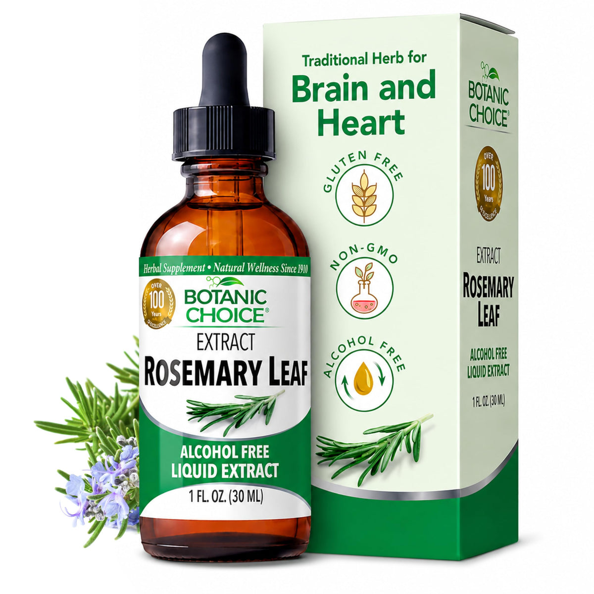 Botanic Choice Rosemary Leaf Liquid Extract - 1 Fl Oz