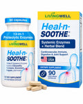 HEAL-N-SOOTHE Proteolytic Systemic Enzymes for Joints - 90 Capsules