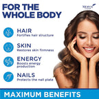 MOREX VITAMINS Biotin Collagen Keratin Supplement