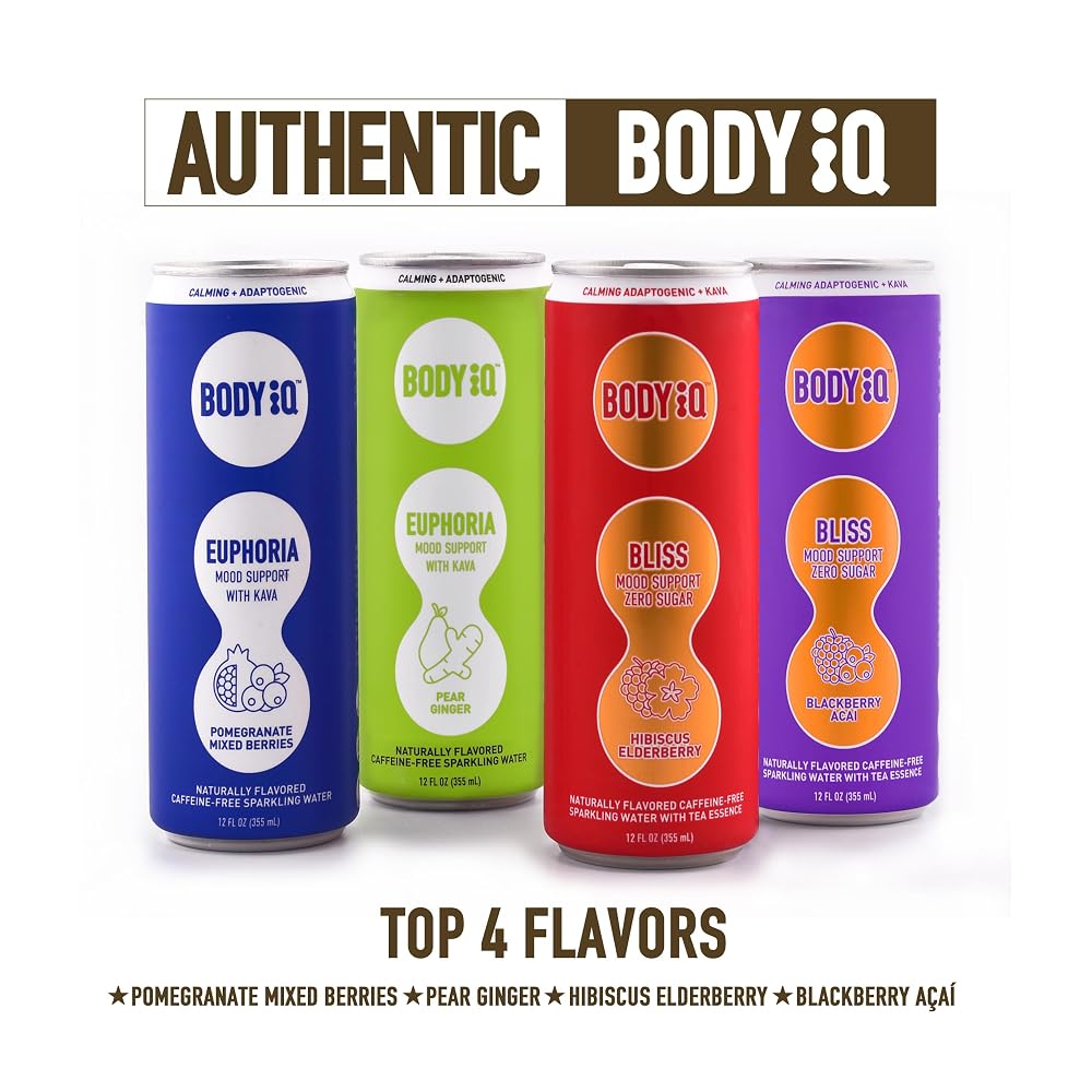 Body Intelligence Mood + Immune Support Sparkling Water - 12 Pack - image 5