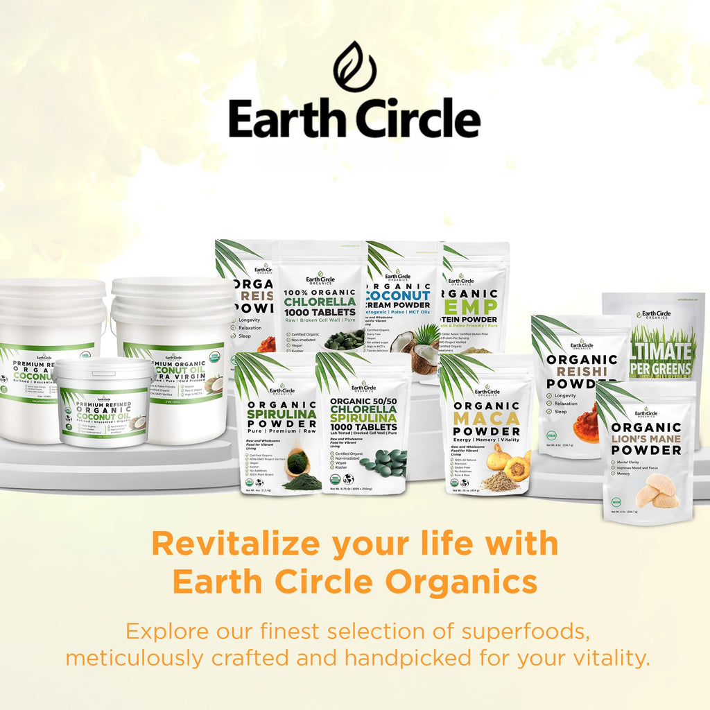 Earth Circle Organics Papaya Seed Powder Capsules for Digestion - 180 Count - image 6