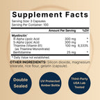 NatureBell Alpha Lipoic Acid Complex 600mg - 300 Capsules - image 2