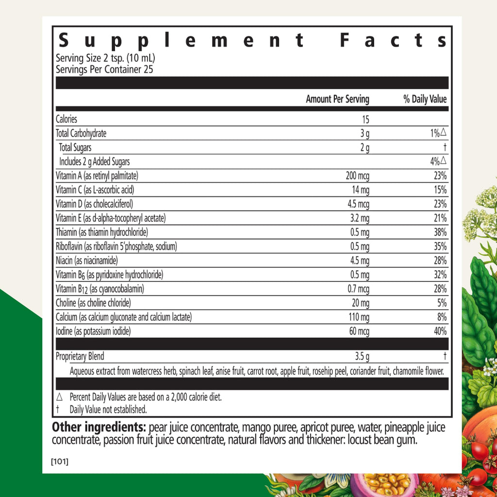Floradix Kinder Love Children's Multivitamin, Herbal Supplement