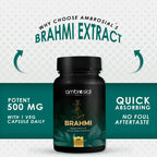 AMBROSIAL Brahmi Capsules 500 mg - 60 Capsules - image 3