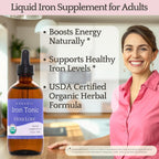 Herb Lore Organic Iron Tonic Tincture
