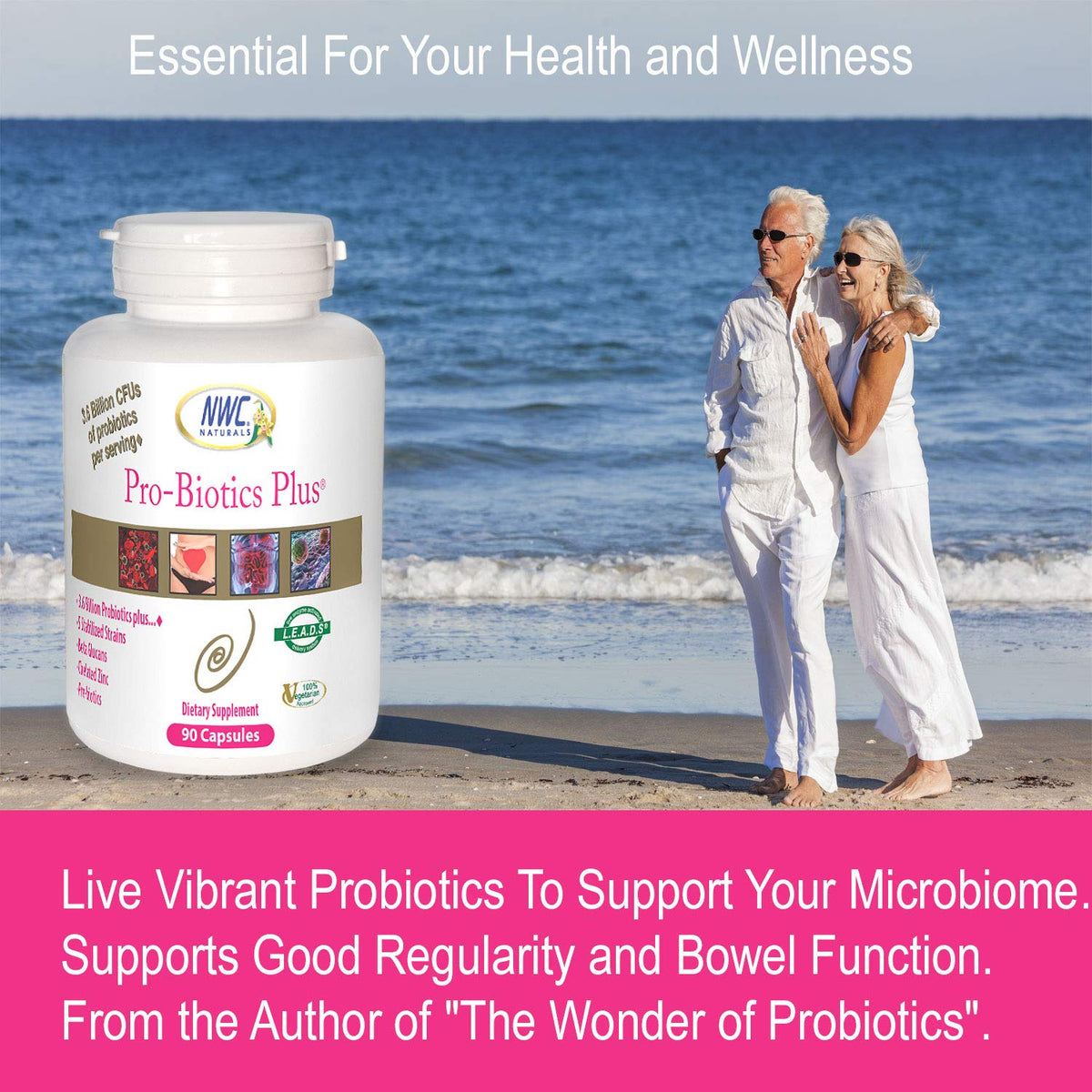 NWC Naturals Pro-Biotics Plus Immune Support - 90 Capsules - image 5