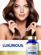 Carlyle Biotin 5000mcg for Hair, Skin & Nails - 250 Tablets - image 7
