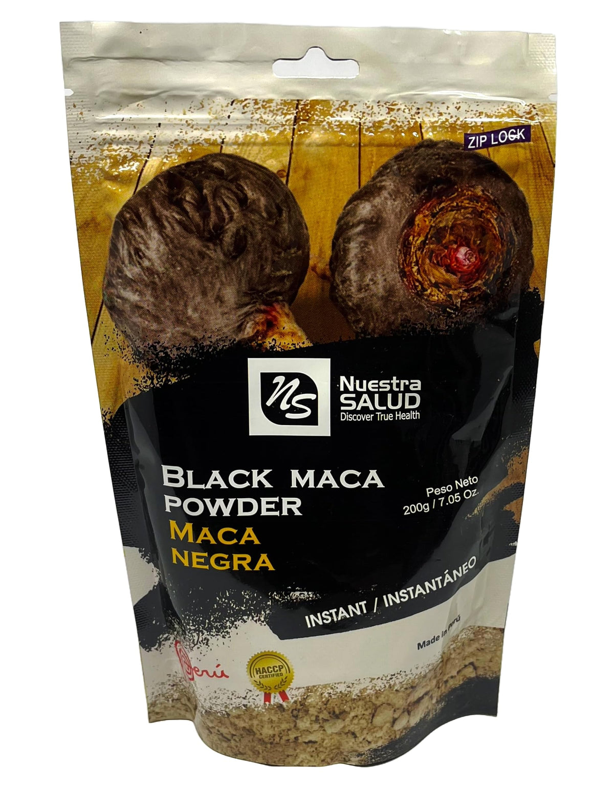 Nuestra NS Salud Black Maca Powder - 200g