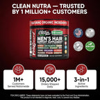 Clean Nutraceuticals Hair Growth Supplement for Men - 60 Capsules - image 8