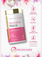 Carlyle Maca Root Capsules for Women - 150 Count - image 5