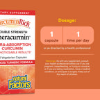 Natural Factors CurcuminRich Double Strength Theracurmin - 30 Capsules - image 3