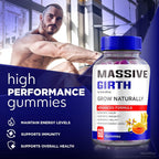 NutraRize Massive Girth Gummies for Men - 60 Gummies - image 4