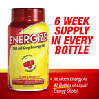 iSatori Energize Caffeine Pills Time Release - 84 Tablets
