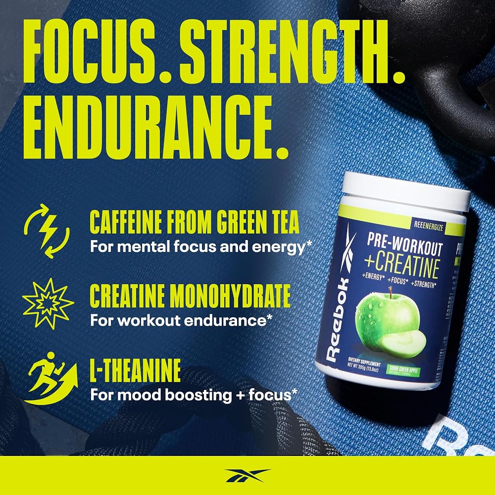 Reebok REEenergize Pre Workout Powder