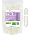 XPRS Nutra Size 1 Empty Enteric Coated Gelatin Capsules - 100 Count