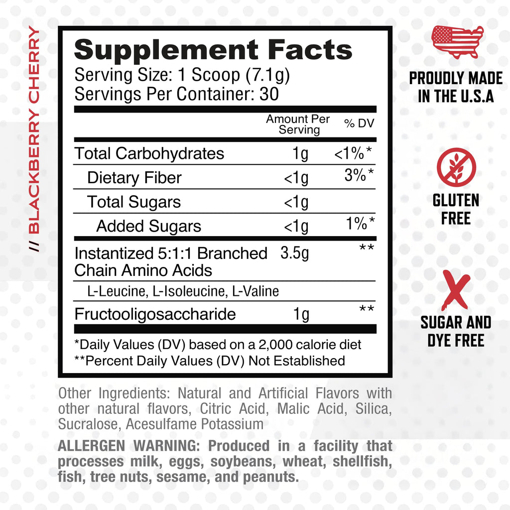 Purus Labs Everyday Amino BCAA Powder