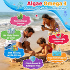 NEVISS Kids Omega 3 Gummies with Calcium