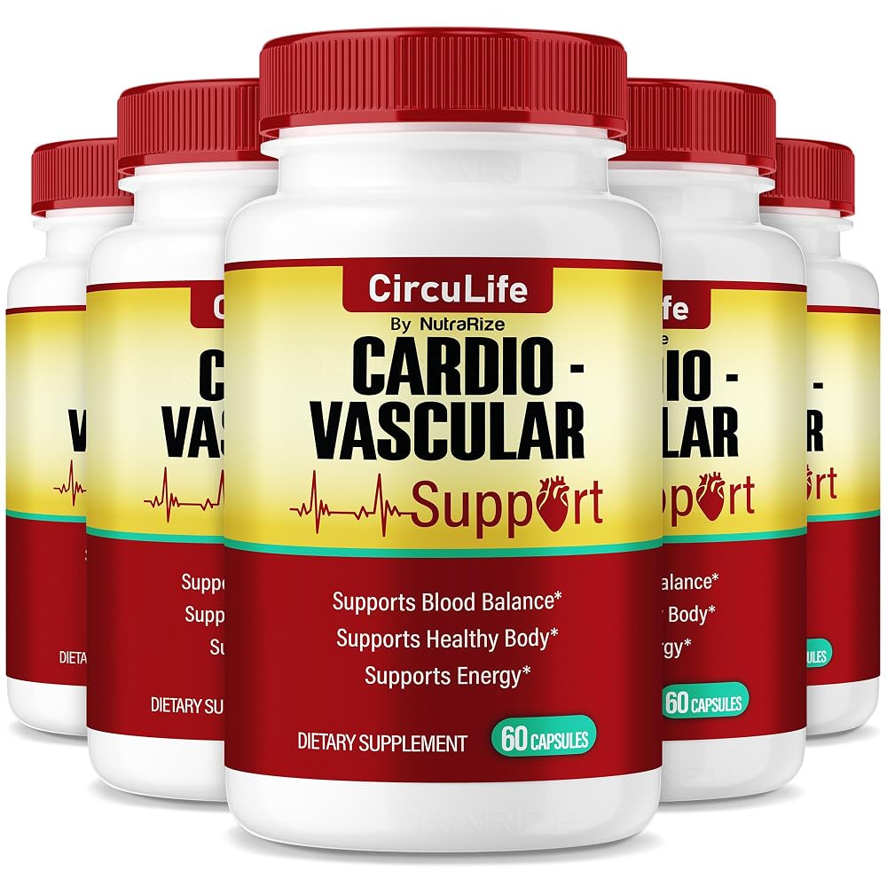 NutraRize Circulife Capsules All-Natural Supplement - 300 Capsules