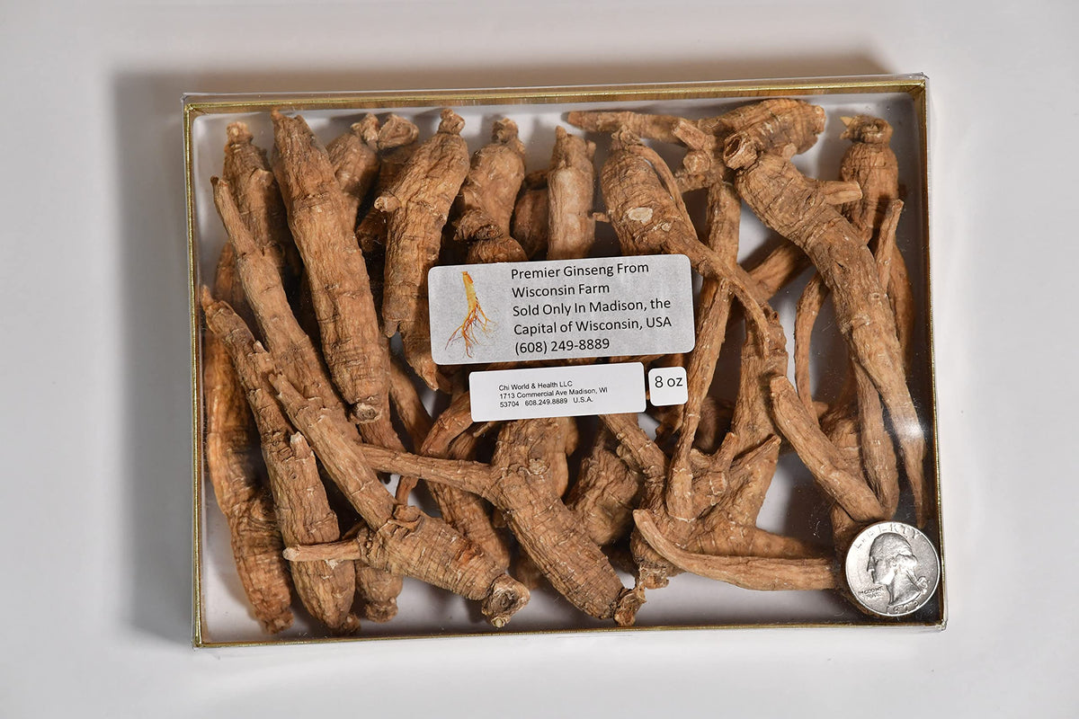 Chi World and Health Wisconsin Ginseng 4 Years Aged - 8 Ounce