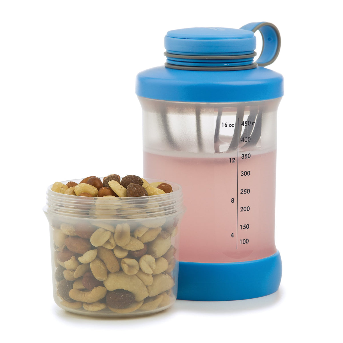 Progressive Prep Solutions Shake and Snack Beverage Container - Blue - image 3