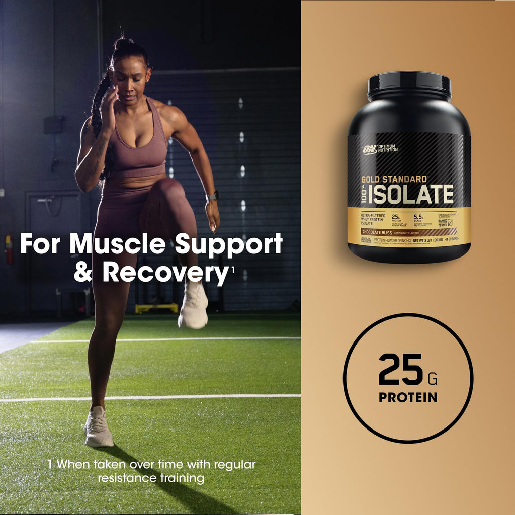 Optimum Nutrition Gold Standard 100% Isolate Whey Protein - 44 Servings - image 4