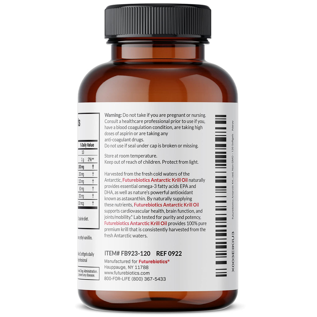 Futurebiotics Antarctic Krill Oil with Omega-3s EPA