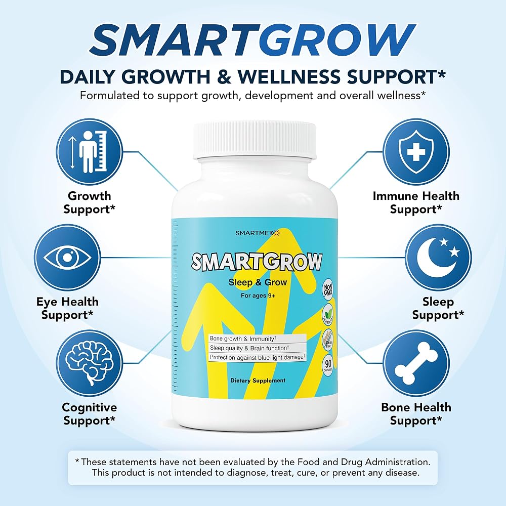 SMARTMED SMARTGROW 5-in-1 Premium Height Growth - Calcium