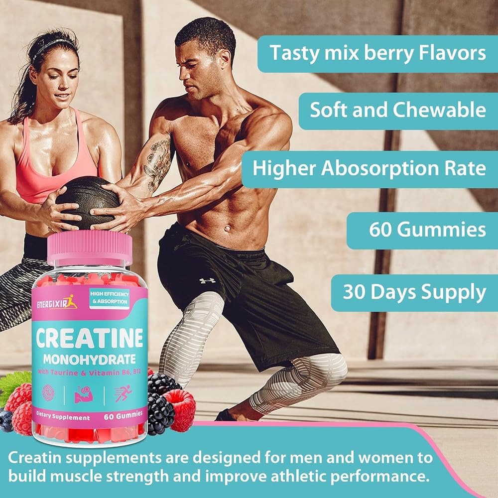 Energixir Creatine Gummies for Women