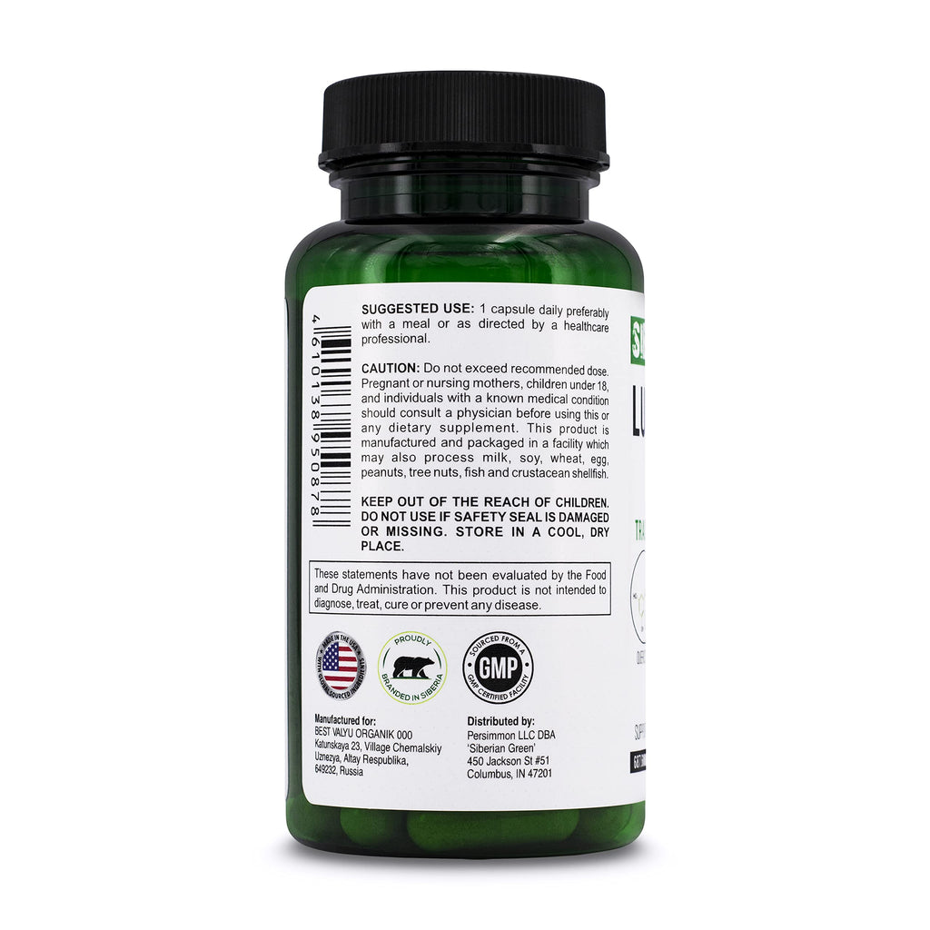 Siberian Green Lung Support Complex - 60 Capsules - image 4