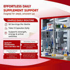 PeakPury HMB 6-in-1 Formula with Vitamin D3 - 150 Capsules - image 6