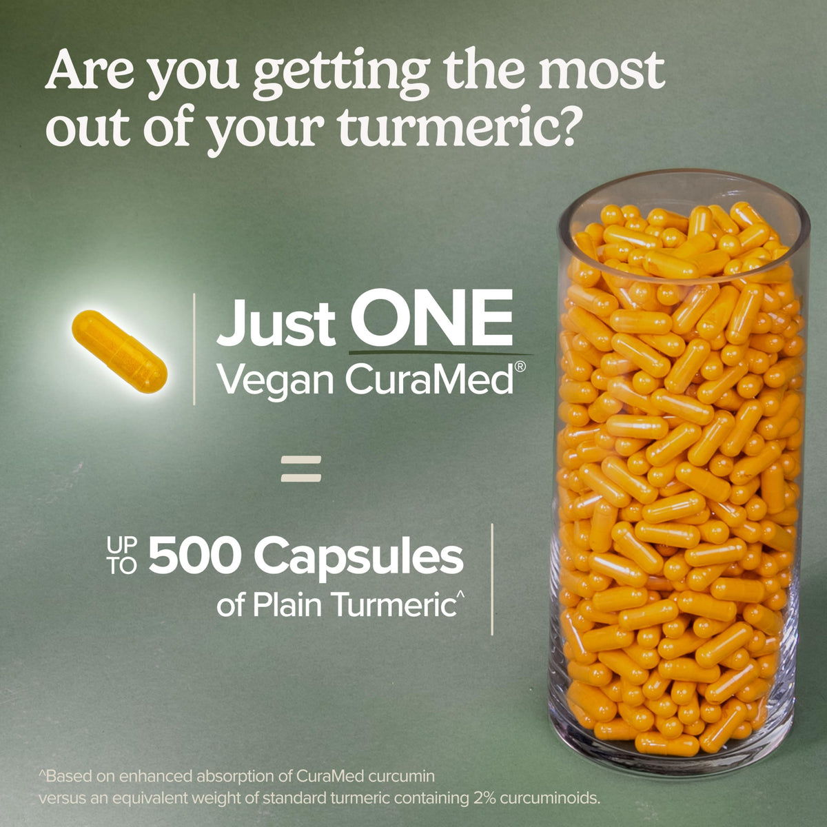 Terry Naturally CuraMed 500mg Curcumin Capsules - 60 Count - image 2
